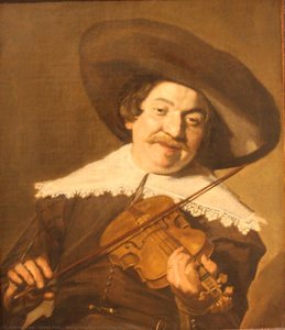 Daniel Van Aken Playing The Violin — Frans Hals