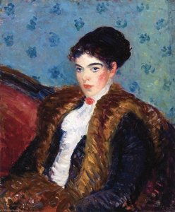 Girl with Fox Furs