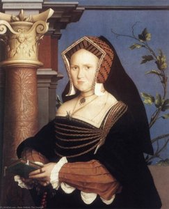 Portrett Av Lady Mary Guildford — Hans Holbein Den Yngre