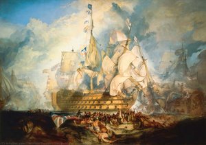 La Battaglia Di Trafalgar — Joseph Mallord William Turner