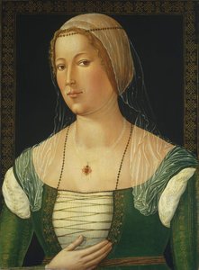 Portrait Of A Young Woman — Girolamo Di Benvenuto
