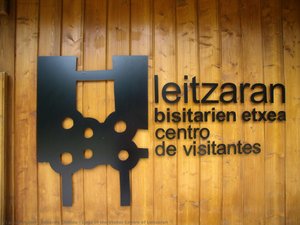 Logo of the Visitor Centre of Leitzaran