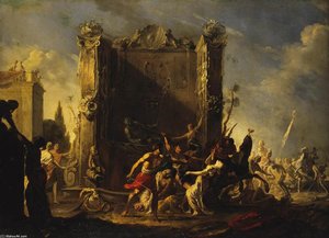 Rape Of The Sabine Women — Johann Heinrich Schönfeld