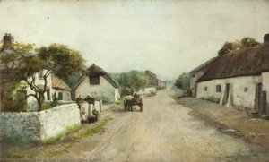 Bispham Village In 1880 — Charles Auty