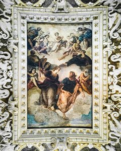 Jupiter Hands Over The Dominion Of The Adriatic To Venice — Nicolò Bambini