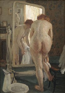 English After the bath Français Après le bain