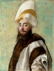 Portrait Of A Grand Vizier Of Ottoman Empire — Jean-étienne Liotard