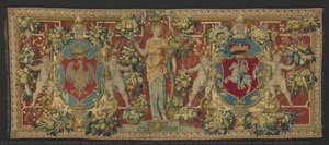 Tapestry With The Arms Of Poland And Lithuania With The Goddess Ceres — Floris Cornelis (cercle De Bos Cornelis)