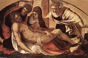 De Aflegging Van Christus — Tintoretto