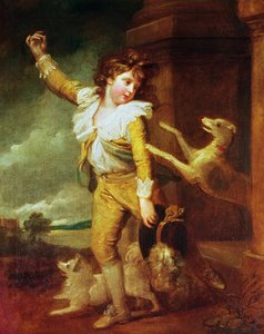 Boy With Dogs — Richard Cosway