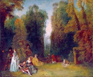 A Perspektíva — Watteau