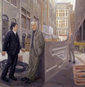 Architects of the Gallery Masterplan (Edward David Brynmor Jones Jeremy Dixon Charles Robert Saumarez Smith)