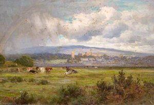Distant View of Lancaster from the West