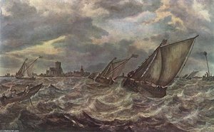 Rough Sea — Abraham Hendricksz. Van Beyeren