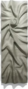 Silver Linear 3d Wall Sculpture
