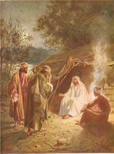 Jesus's Lodging On The Banks Of The Jordan — William Brassey Hole
