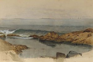 Small Cove At Sea — Alfred Thompson Bricher