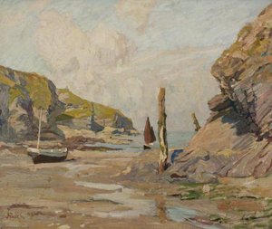 Port Gavern at Low Tide