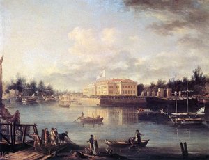 View Of Kamenny Island And Palace In Saint Petersburg — Semyon Fyodorovich Shchedrin