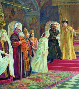 The Choice Of A Bride By Alexis Of Russia — Konstantin Yegorovich Makovsky