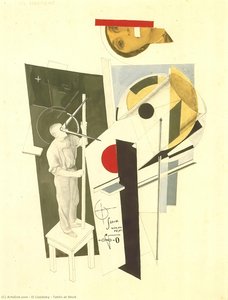 Tatlin Trabajando — El Lissitzky