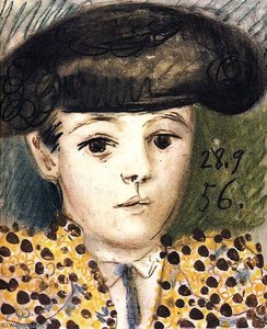 Claude en costume de matador