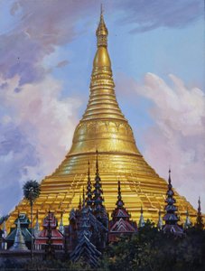 Западный Вход В Шведагон Пагоду — Naing Win