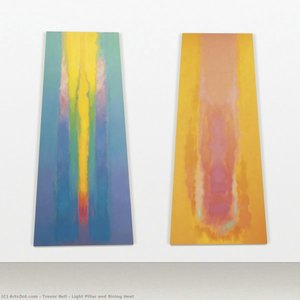 Light Pillar and Rising Heat