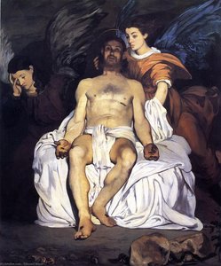 O Cristo Morto E Os Anjos — Édouard Manet