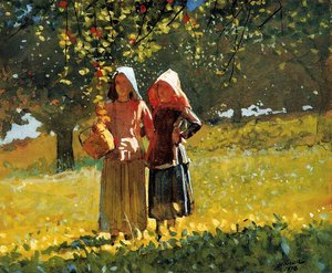 La Cueillette De Pommes De Terre — Winslow Homer