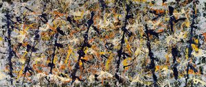 Poteaux Bleus (numéro 11) — Jackson Pollock