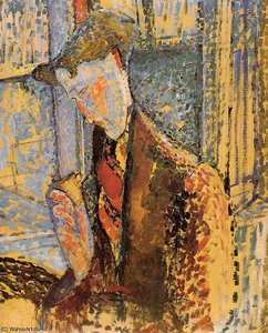 Retrato De Frank Burty Haviland — Amedeo Modigliani