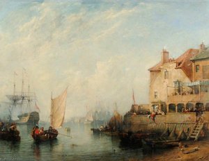 Portsmouth Harbour — Edmund Thornton Crawford