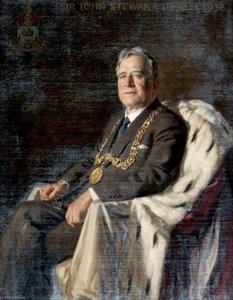 Sir John Stewart, Lord Provost Of Glasgow (1935–1938) — David Shanks Ewart