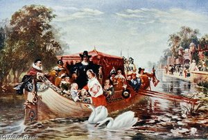 The Happier Days Of Charles I - — Frederick Goodall