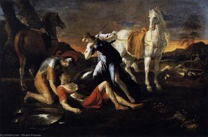 Tancred Et Erminia — Nicolas Poussin