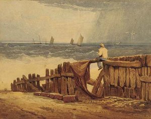 The Breakwater — Samuel Prout