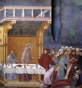 Život Svatého Františka: 16. Úmrtí Rytíře Z Celana — Giotto Di Bondone