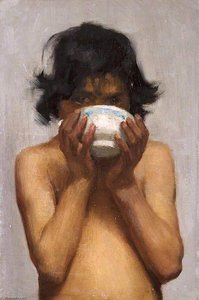 Drinking — Henry Scott Tuke