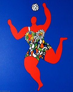 Volleyball — Niki De Saint Phalle