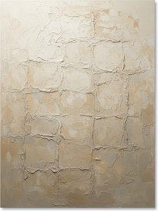Fragmented Monolith: A Sculptural Study In Eroded Cream And Timeless Earthly Textures — David Moreau