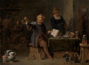 The Village Doctor — David Teniers Noorem