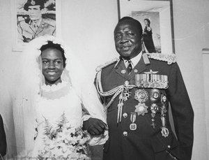 Idi Amin Com Sarah Kyolaba — Mohamed Amin