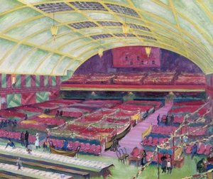 Interior of the Botley Cinema, Oxford, 25 December 1940