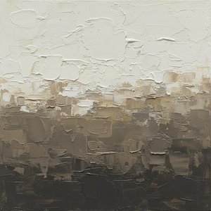 Monolithic Strata Of Silence: A Sculptural Study In Earth And Light — David Moreau