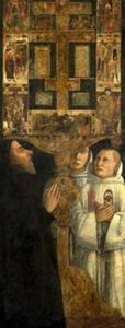 Le Cardinal Bessarion avec le reliquaire de Bessarion