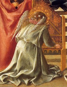 Vierge À L'enfant Trônant Avec Des Saints (détail) — Filippo Lippi