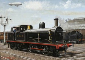 No.2 'Isle of Wight Central' with No.1 'Isle of Wight Central' in the Background