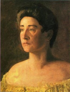 A Singer: Portrait Of Mrs. Leigo — Thomas Eakins