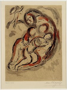Hagar V Poušti — Marc Chagall